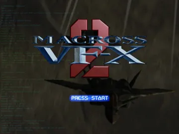 Macross VF-X2 (JP) screen shot title